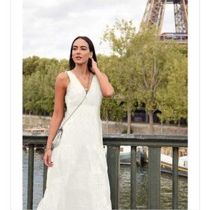 Guadelupe Serena White Maxi Dress